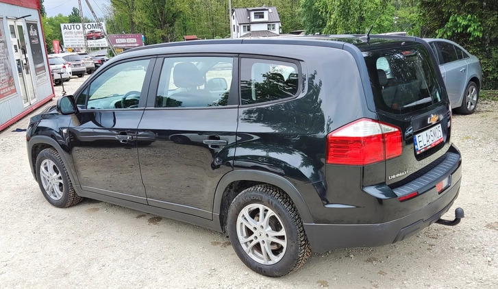 Chevrolet Orlando cena 25950 przebieg: 173000, rok produkcji 2011 z Poniatowa małe 562